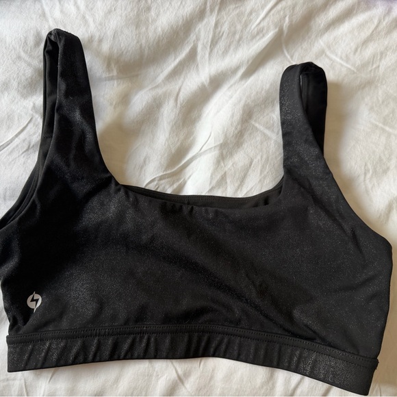 POPFLEX Black Sports Bra - Picture 2 of 2